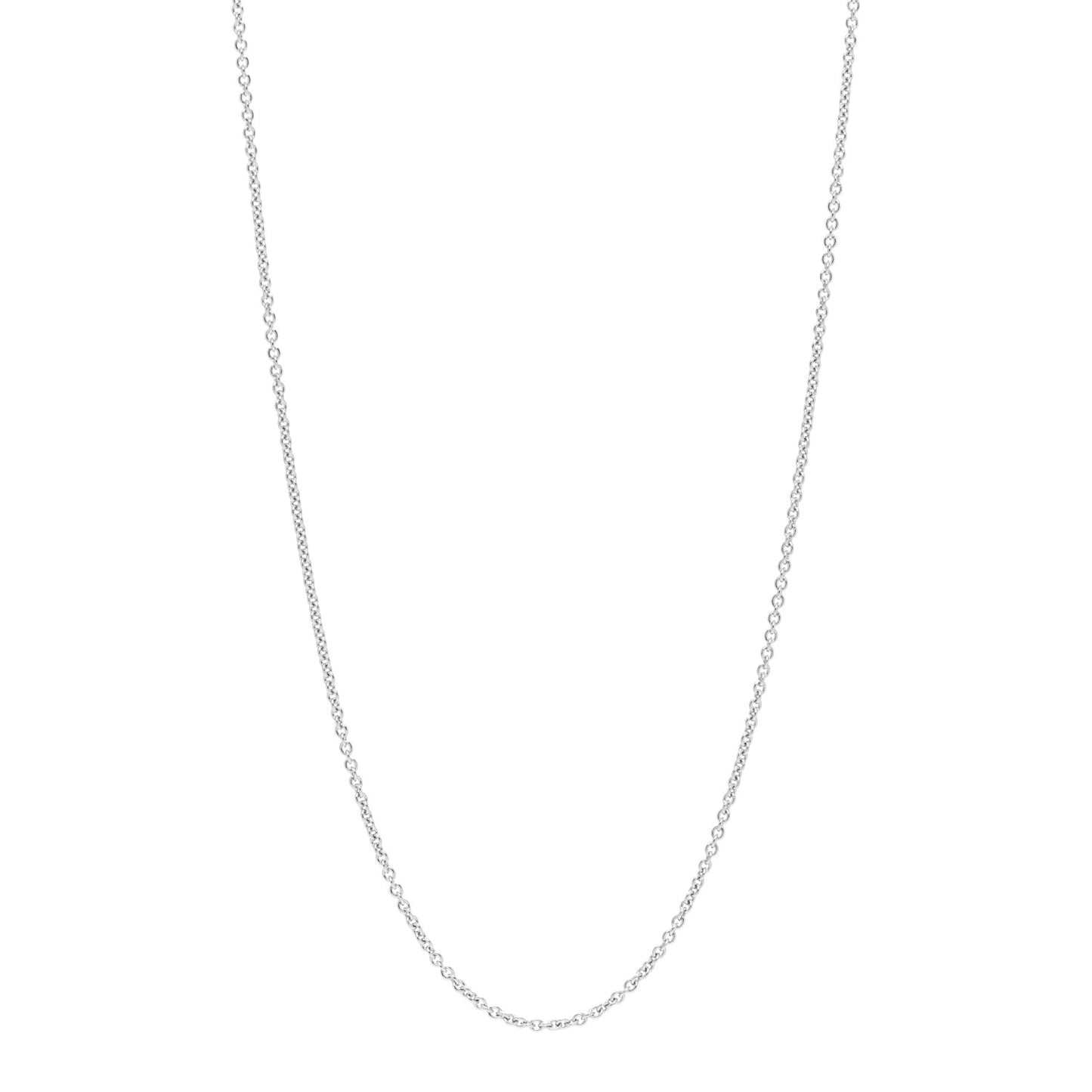 Platinum Chain Necklace 18"