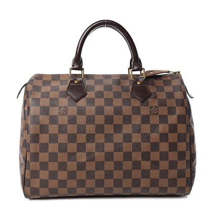 Louis Vuitton Damier Ebene Speedy 30 1 of 13
