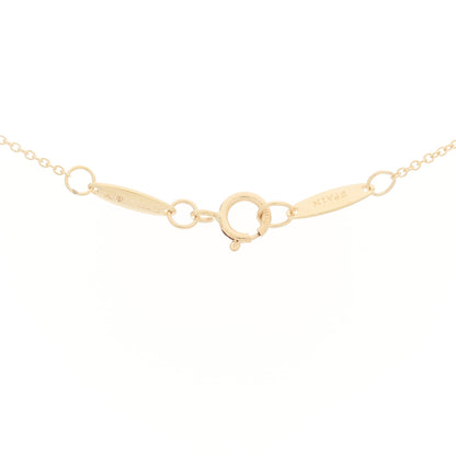 Tiffany 18K Yellow Gold Diamond Tiffany T Baguette Pendant Necklace 4 of 5
