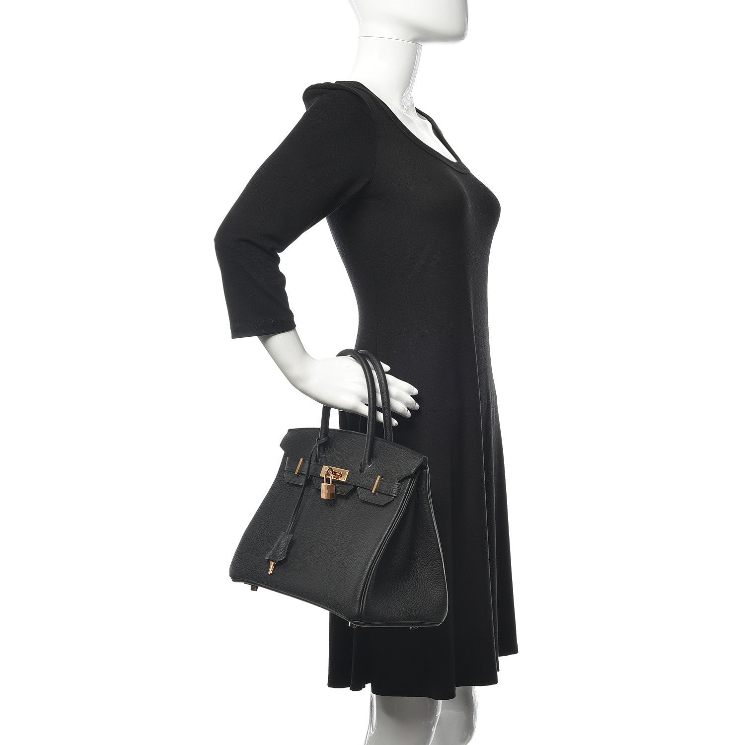 Hermes Togo Birkin 30 Black 2 of 30