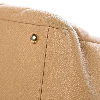 Chanel Caviar Quilted Petit Timeless Tote PTT Beige 11 of 17