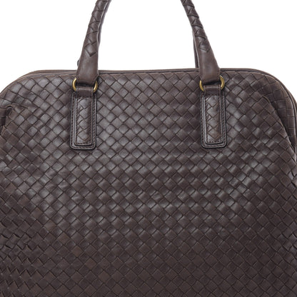 Bottega Veneta Nappa Intrecciato Frame Tote Ebano 7 of 19