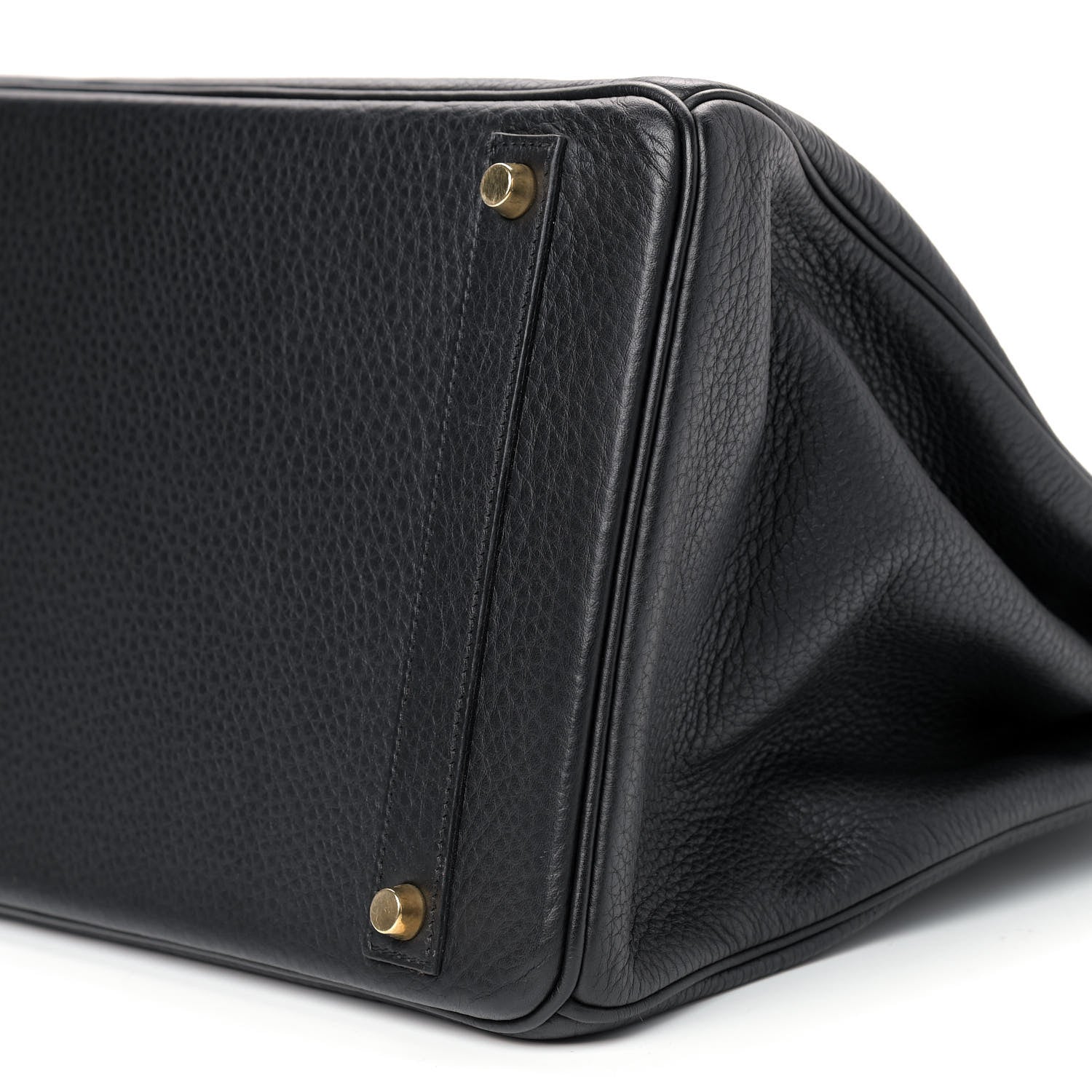 Hermes Taurillon Clemence Birkin 40 Black 9 of 9