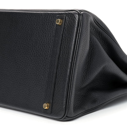 Hermes Taurillon Clemence Birkin 40 Black 9 of 9