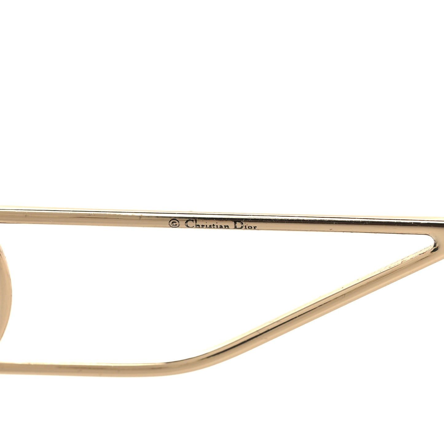 Square 30 Montaigne Sunglasses White