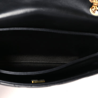 Chanel Lambskin Quilted On And On Medium Chain Flap Black 5 of 10