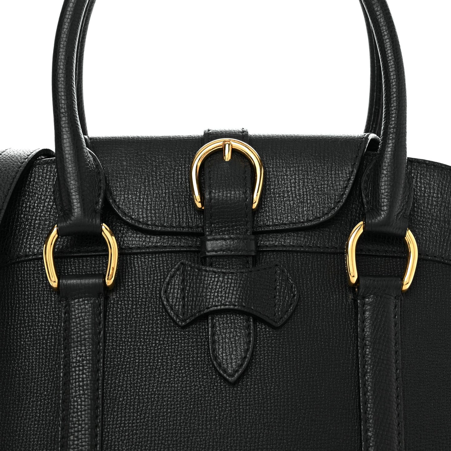 Derby Calfskin Medium Milverton Satchel Black