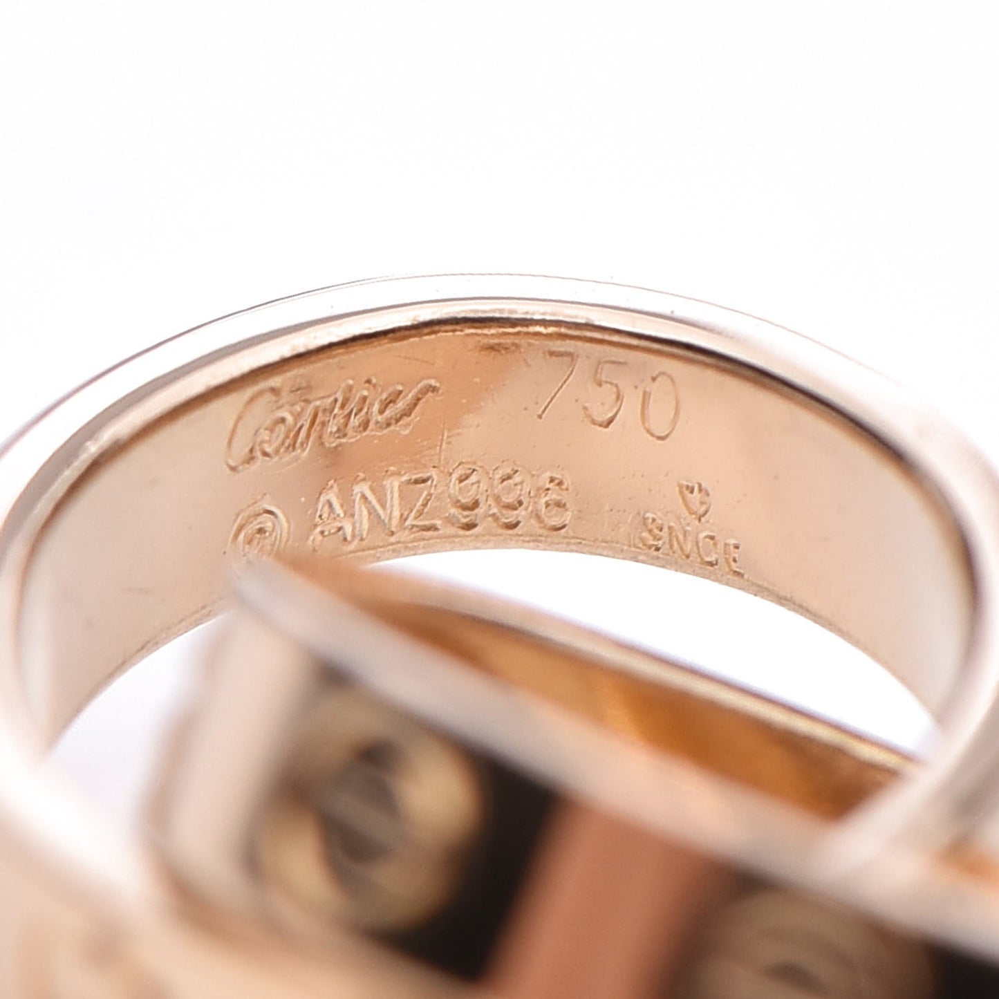 18K Yellow Gold Interlocking LOVE Bracelet