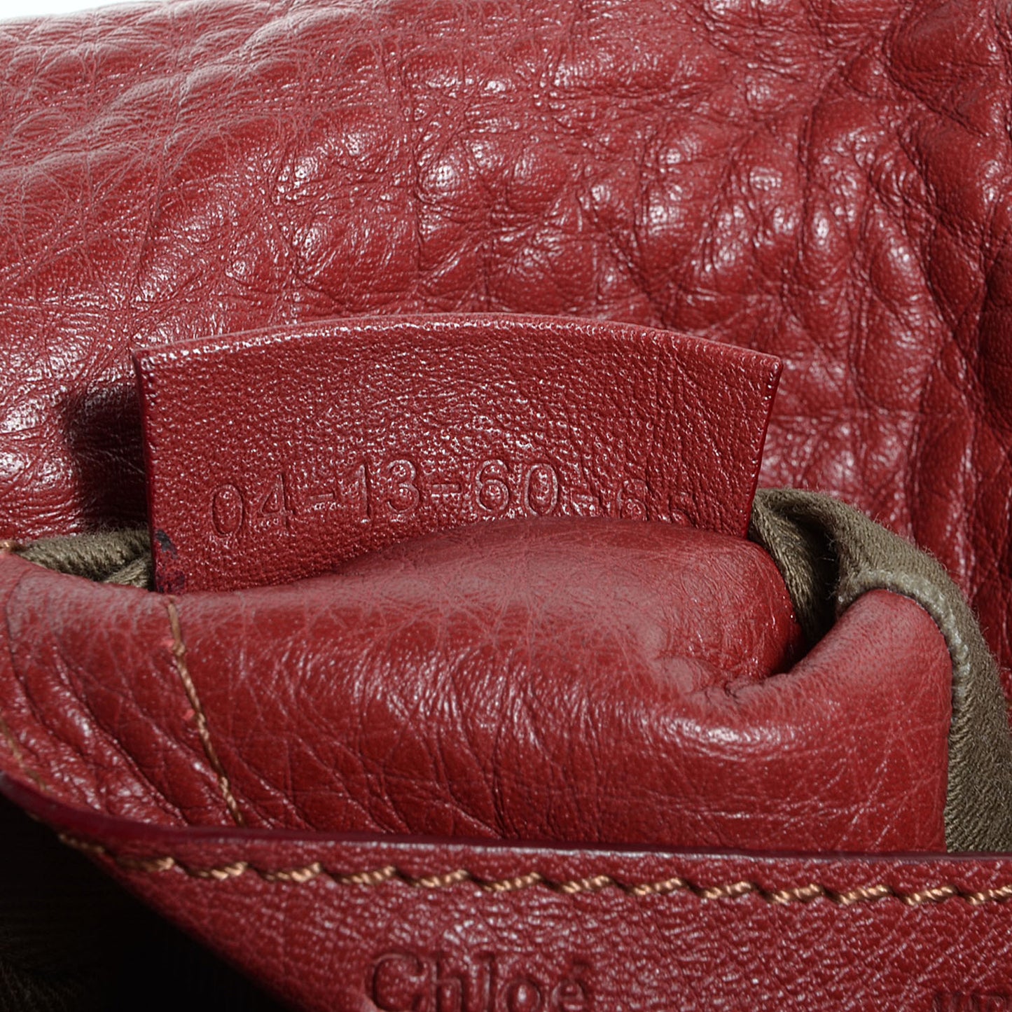 Calfskin Mini Marcie Round Crossbody Bag Berry Cupcake