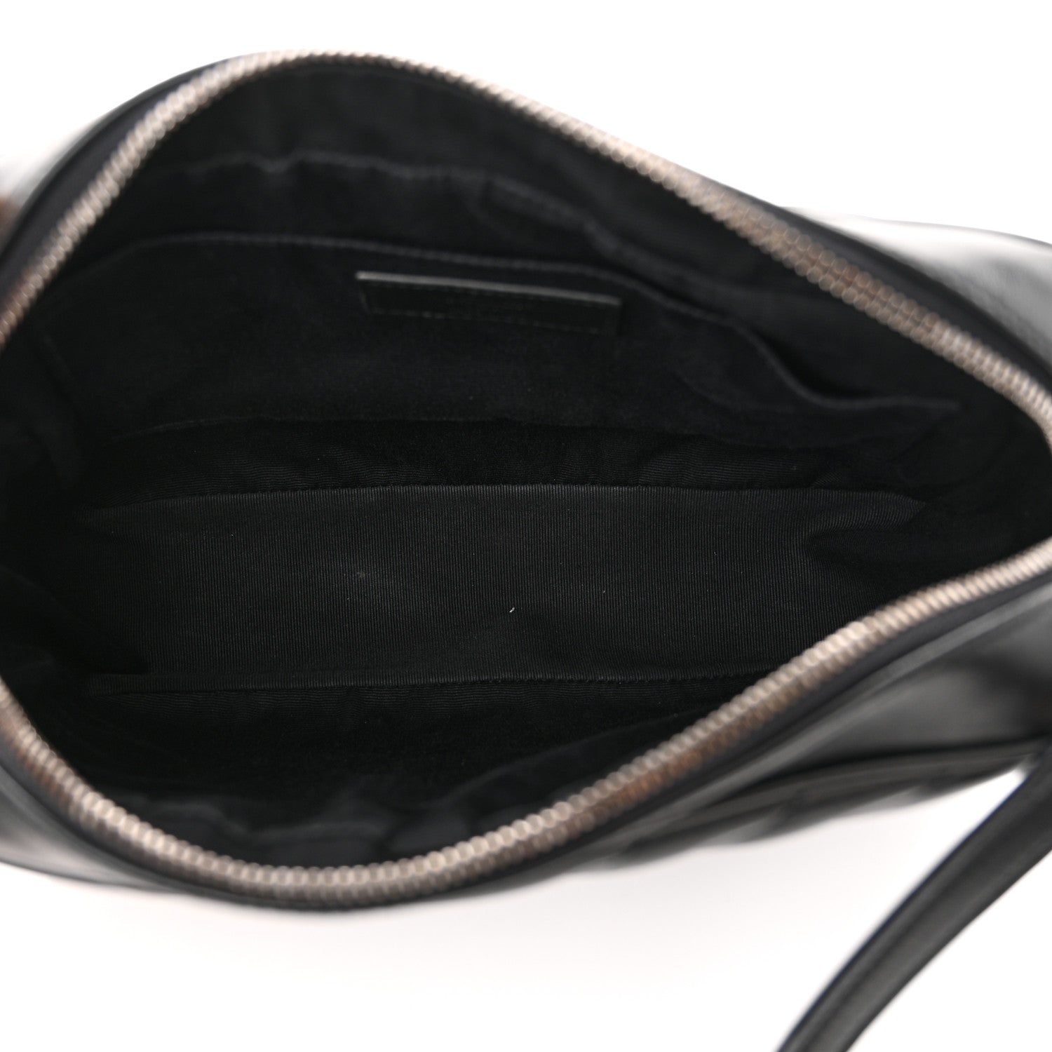 Saint Laurent Calfskin Matelasse Monogram Lou Camera Bag Black 3 of 12