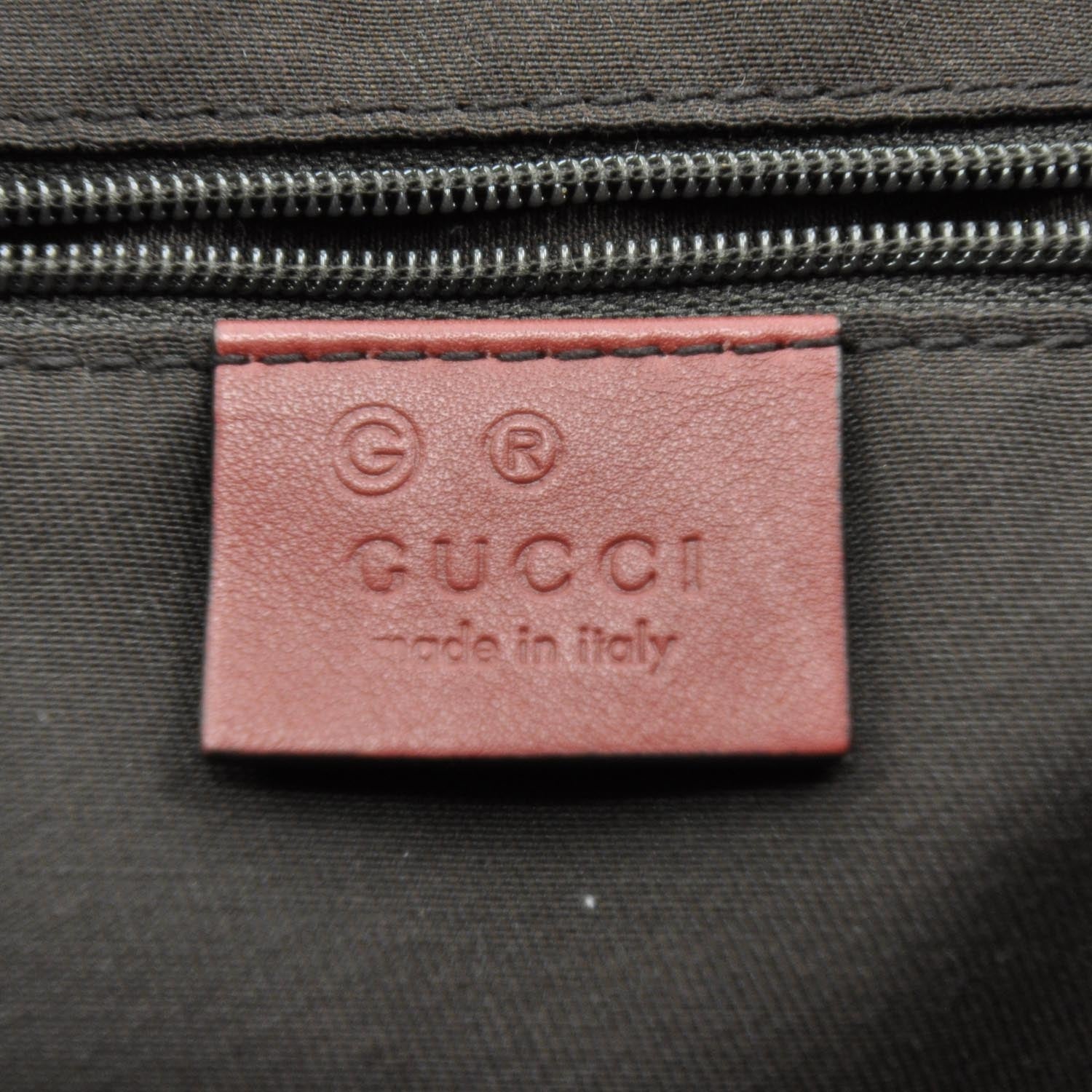 Gucci Guccissima Leather Hobo Red 6 of 7