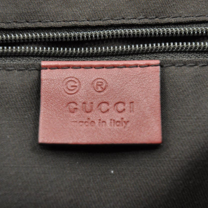 Gucci Guccissima Leather Hobo Red 6 of 7