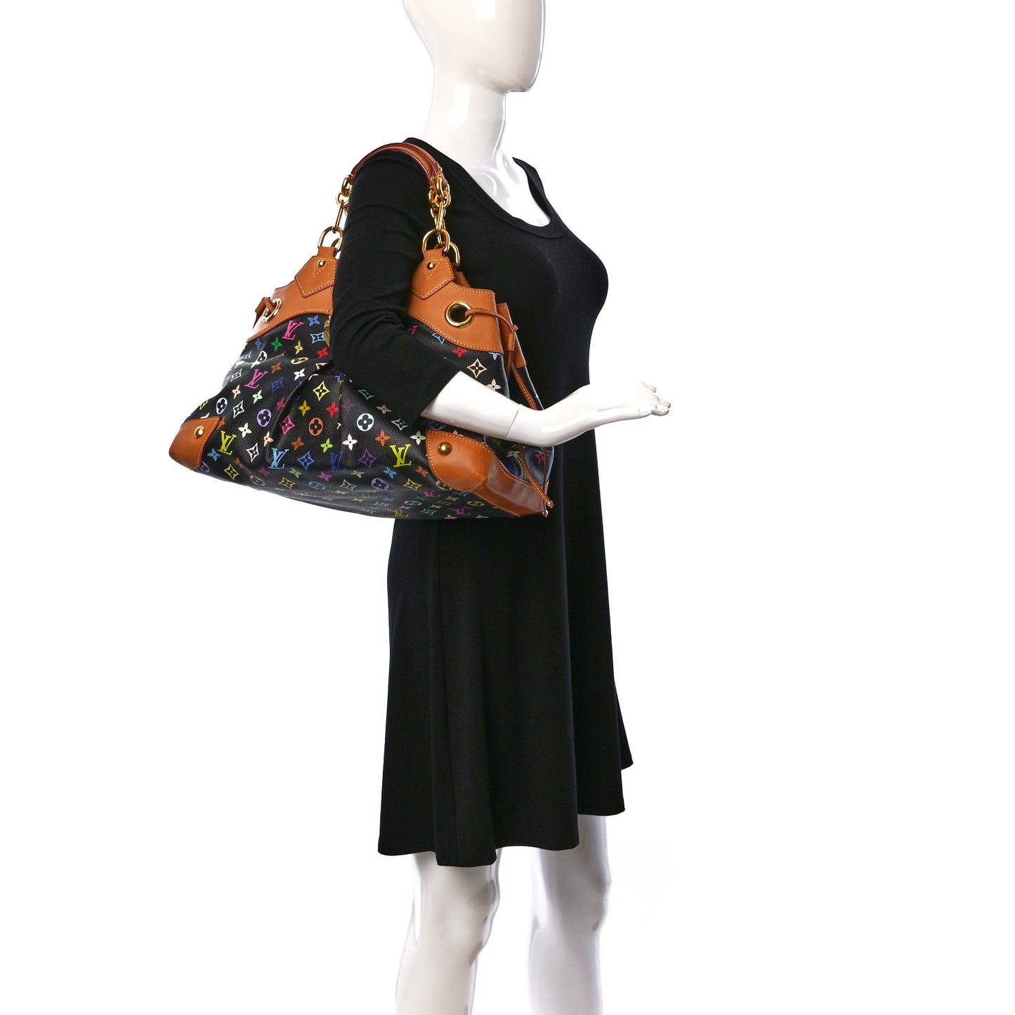 Monogram Multicolor Ursula Black