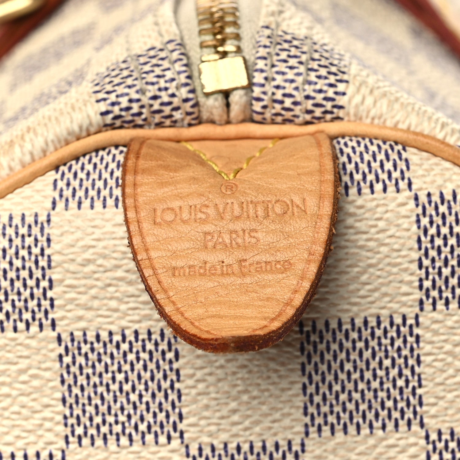Louis Vuitton Damier Azur Speedy 30 6 of 8