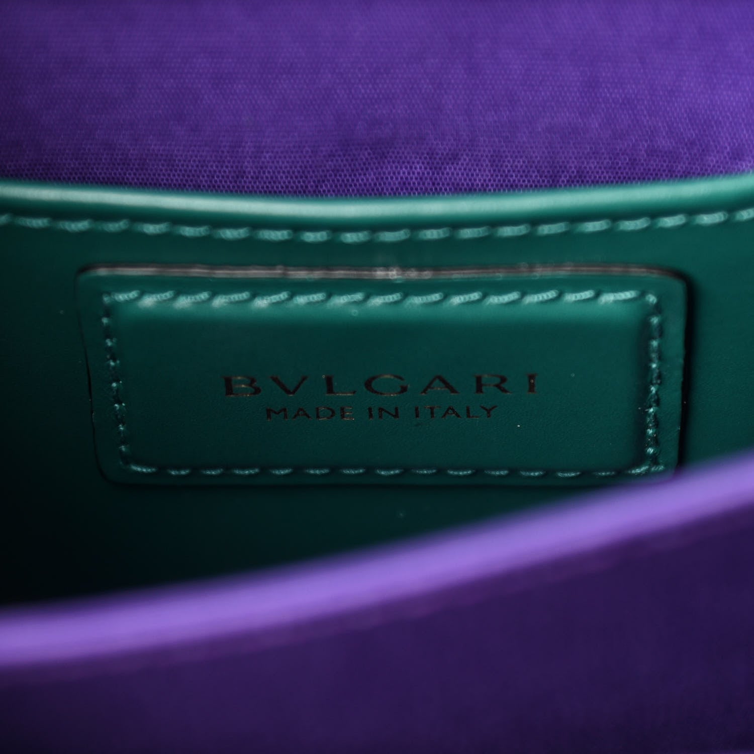 Bulgari Calfskin Serpenti Forever Top Handle Emerald Green 8 of 11