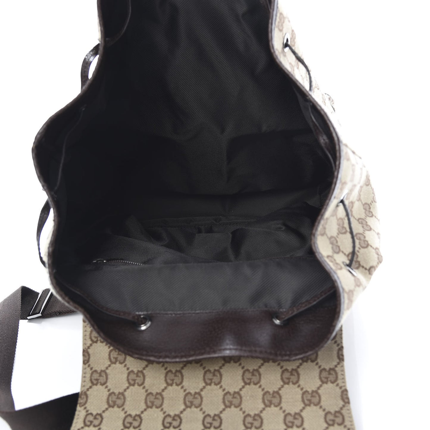 Monogram Backpack Dark Brown