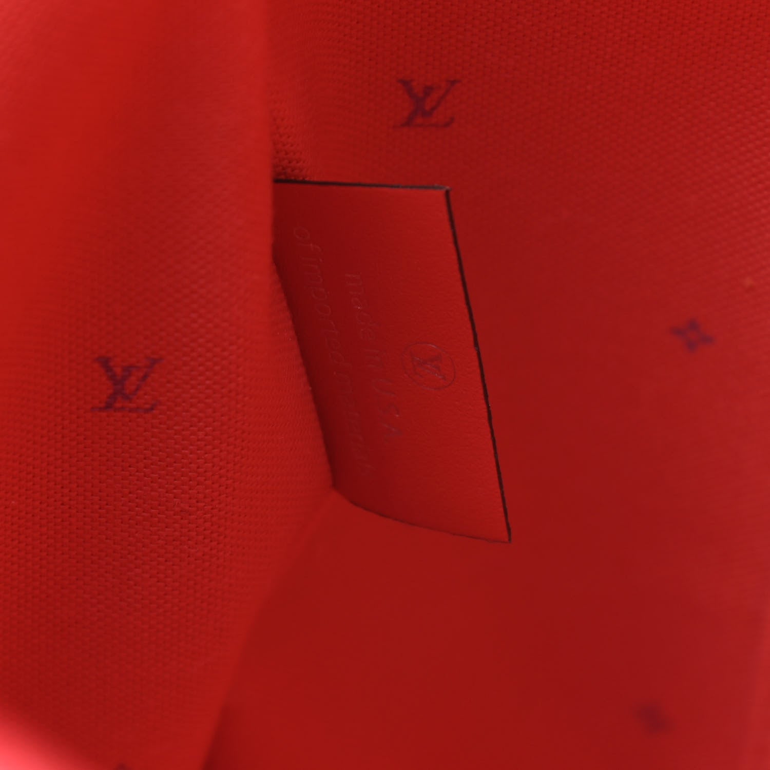 Louis Vuitton Monogram Escale Onthego GM Rouge 7 of 12