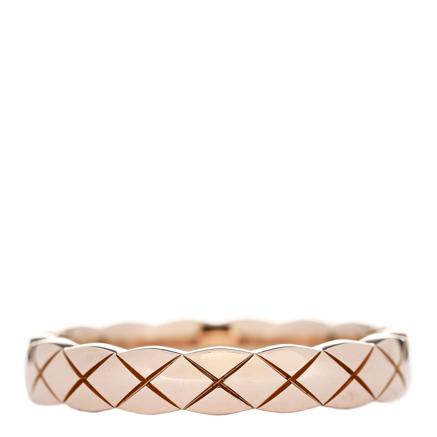 Chanel 18K Beige Gold Mini Coco Crush Ring 50 5.25 3 of 5