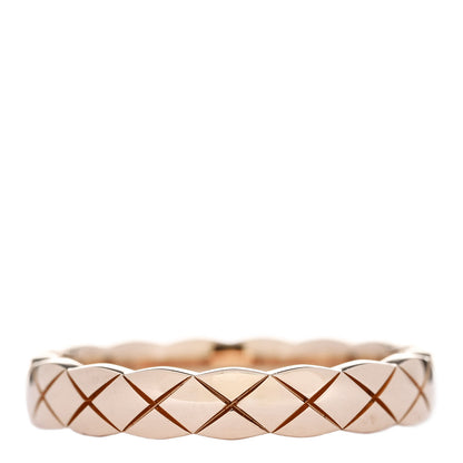 Chanel 18K Beige Gold Mini Coco Crush Ring 50 5.25 3 of 5