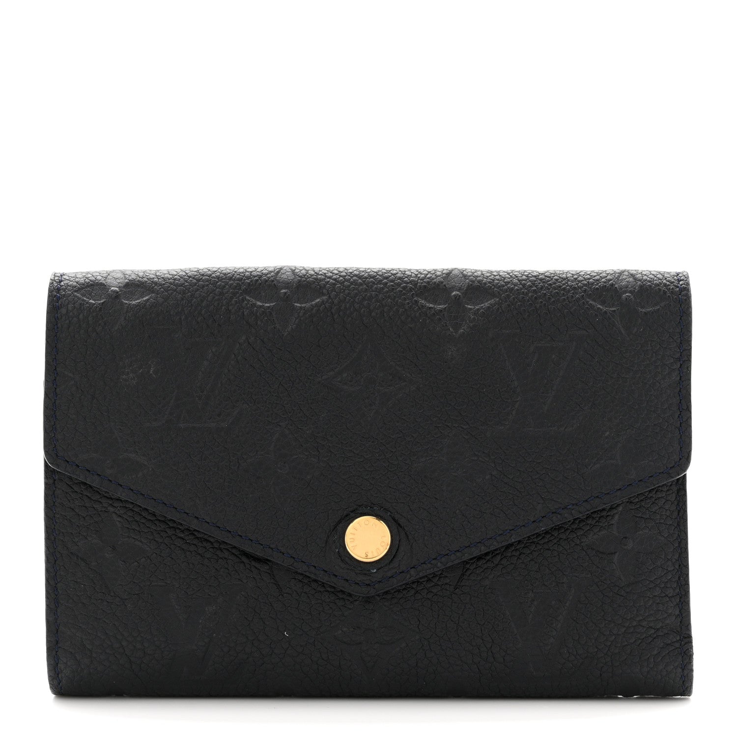 Louis Vuitton Empreinte Compact Curieuse Wallet Black 1 of 7