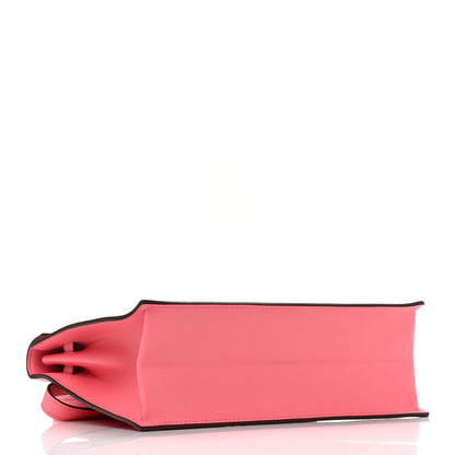 Hermes Evercolor Kelly Danse II Belt Bag Rose Azalee 3 of 11