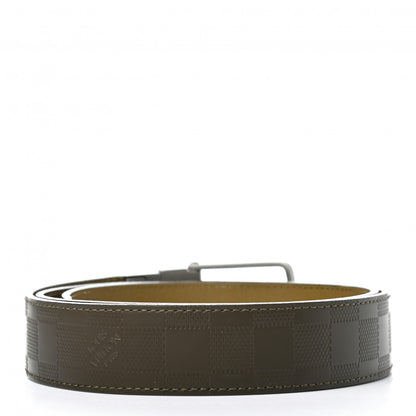 Louis Vuitton Damier Infini Calfskin Boston 30mm Reversible Belt 100 40 Moka 2 of 5