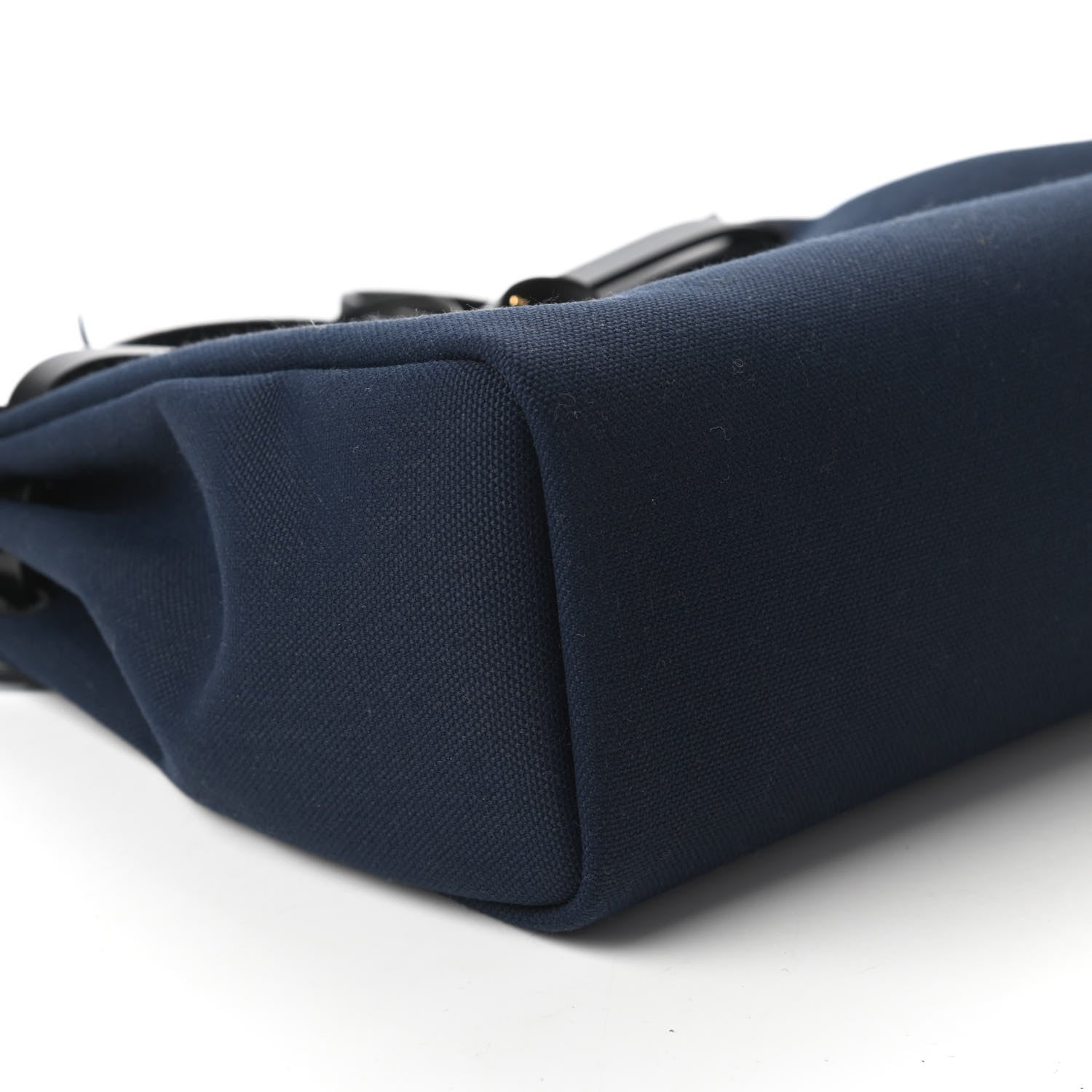 Hermes Toile Vache Hunter Herbag Zip PM 31 Bleu Marine Black 6 of 10