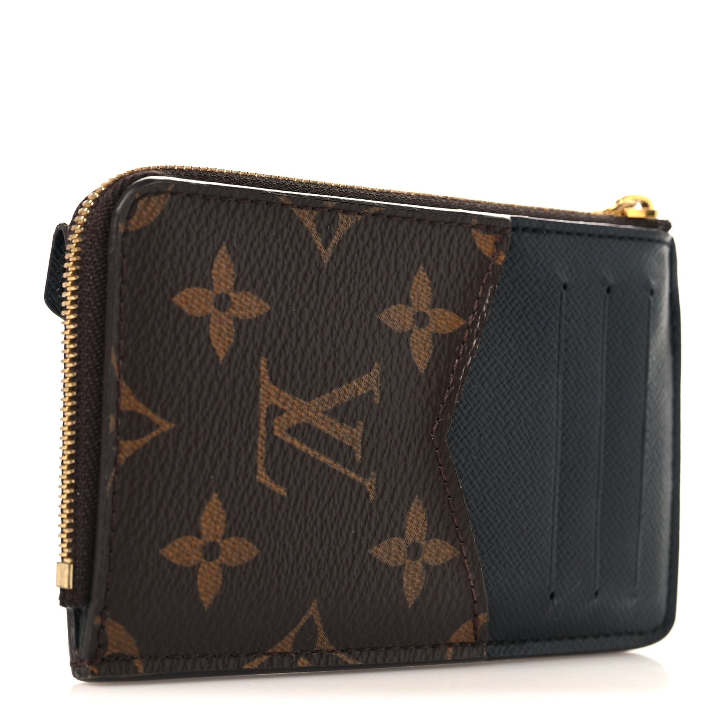 Monogram Recto Verso Card Holder Black