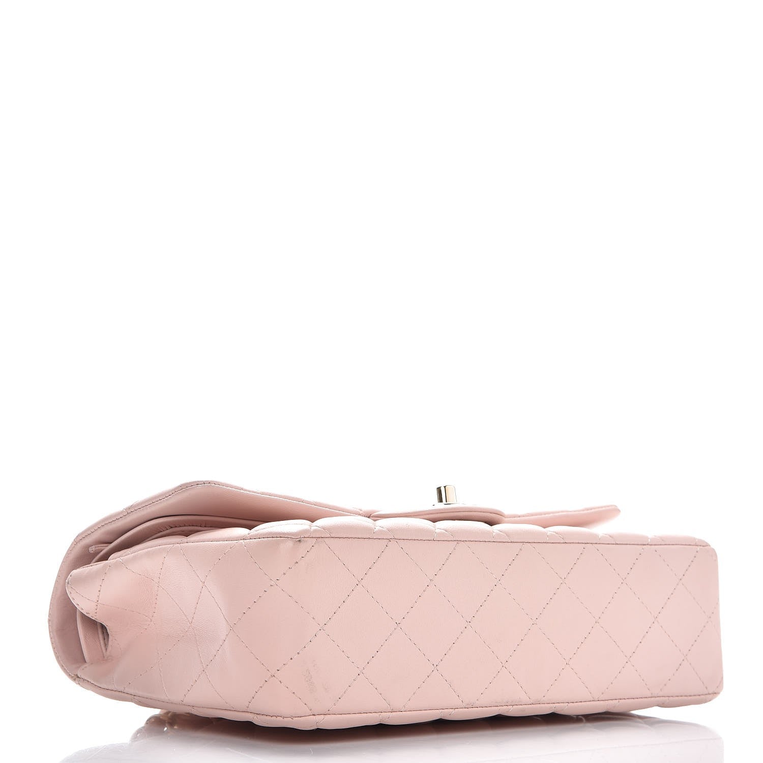 Chanel Lambskin Quilted Medium Double Flap Pink 4 of 9