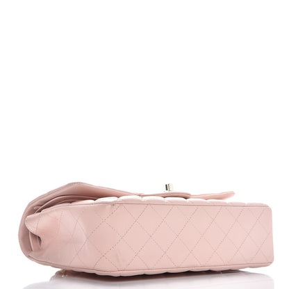 Chanel Lambskin Quilted Medium Double Flap Pink 4 of 9