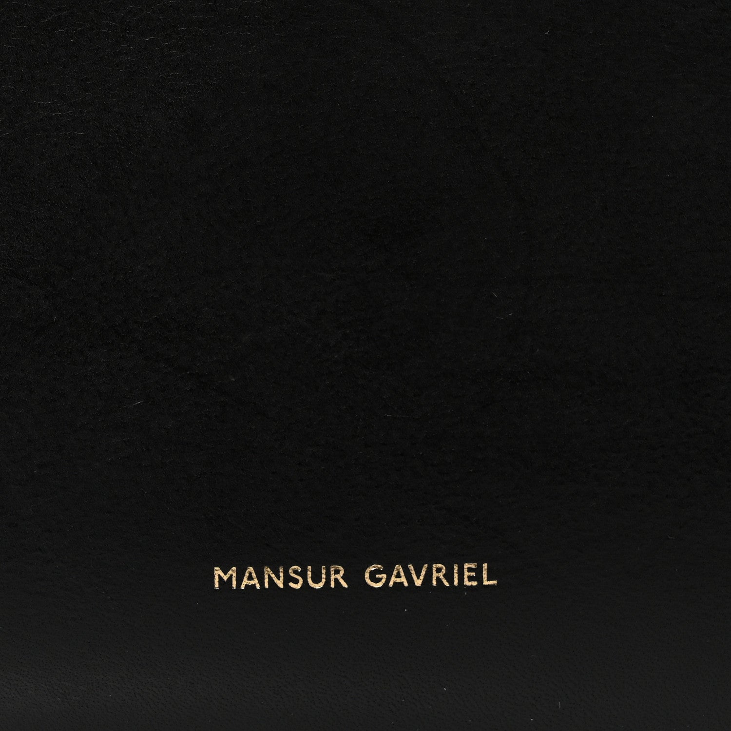 Mansur Gavriel Vegetable Tanned Calfskin Bucket Bag Black Flamma 7 of 15