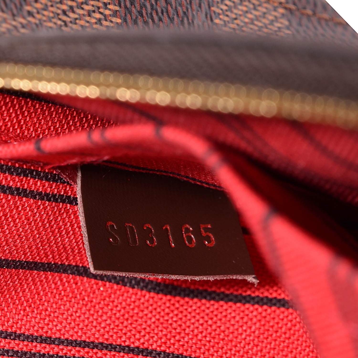 Louis Vuitton Damier Ebene Neverfull MM GM Pochette 7 of 8