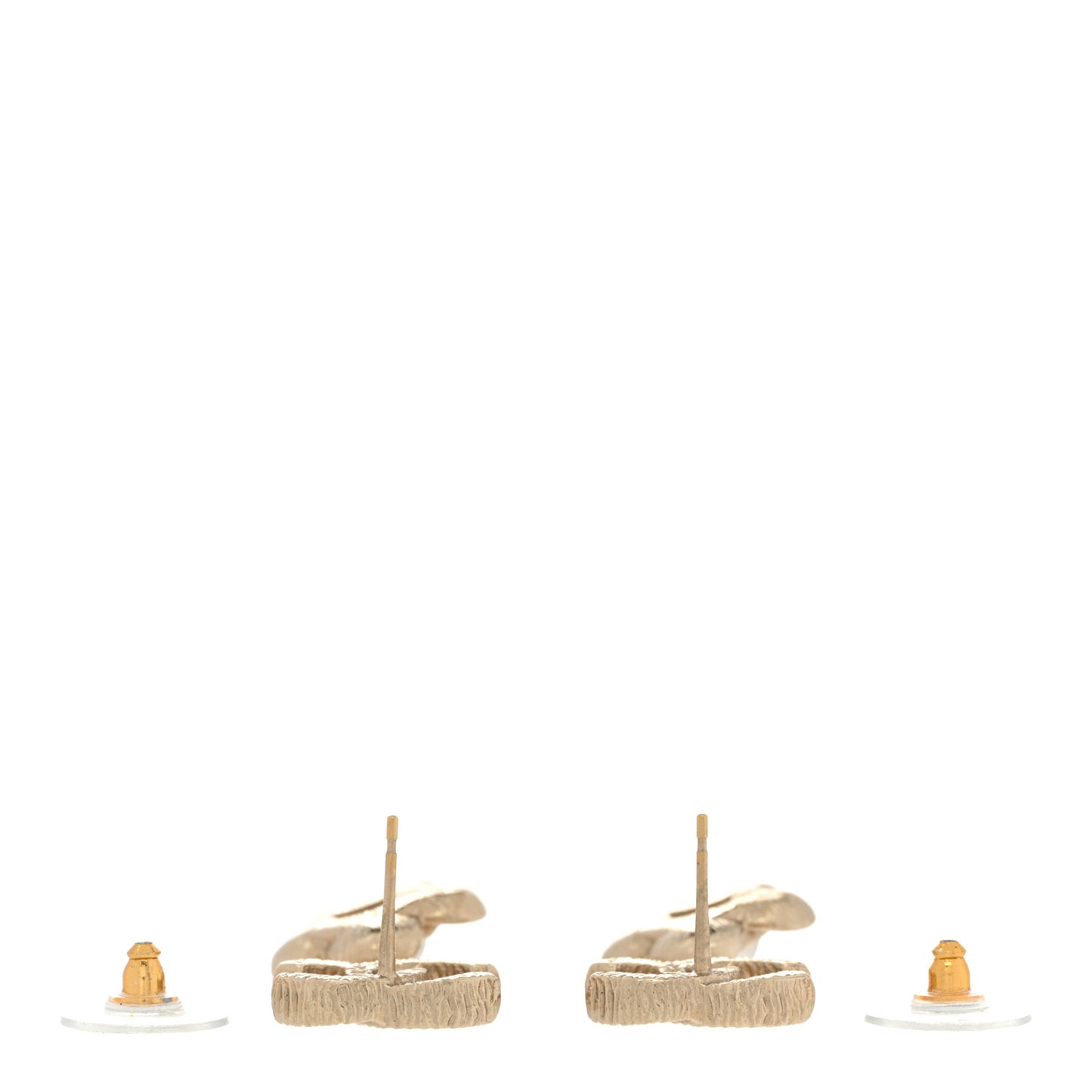 Pearl Camellia CC Drop Earrings Gold