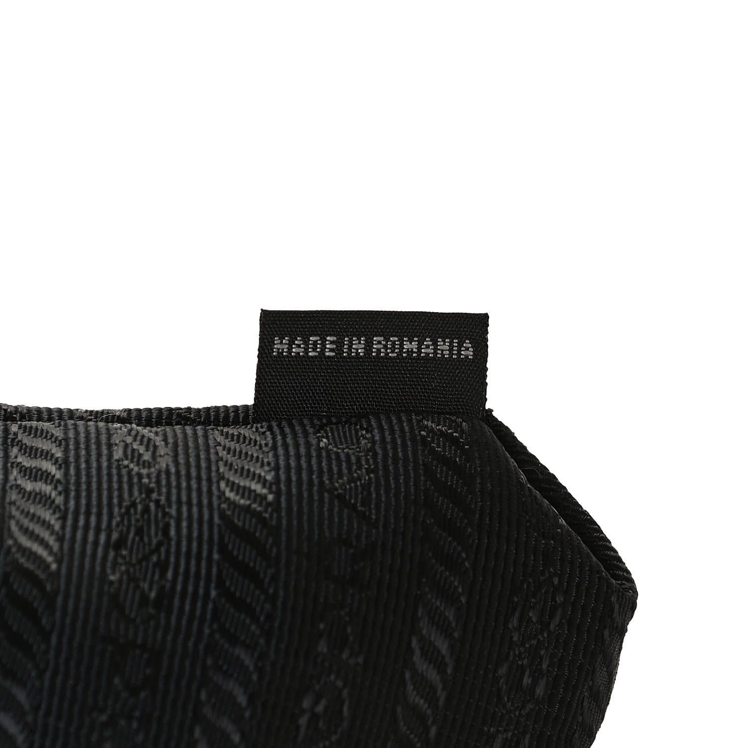 Prada Nylon Tessuto Impuntu Quilted Bandoliera Crossbody Bag Black 7 of 11