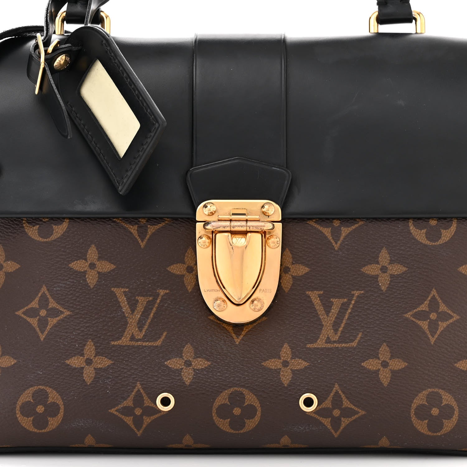 Louis Vuitton Monogram One Handle Flap Bag MM 7 of 12