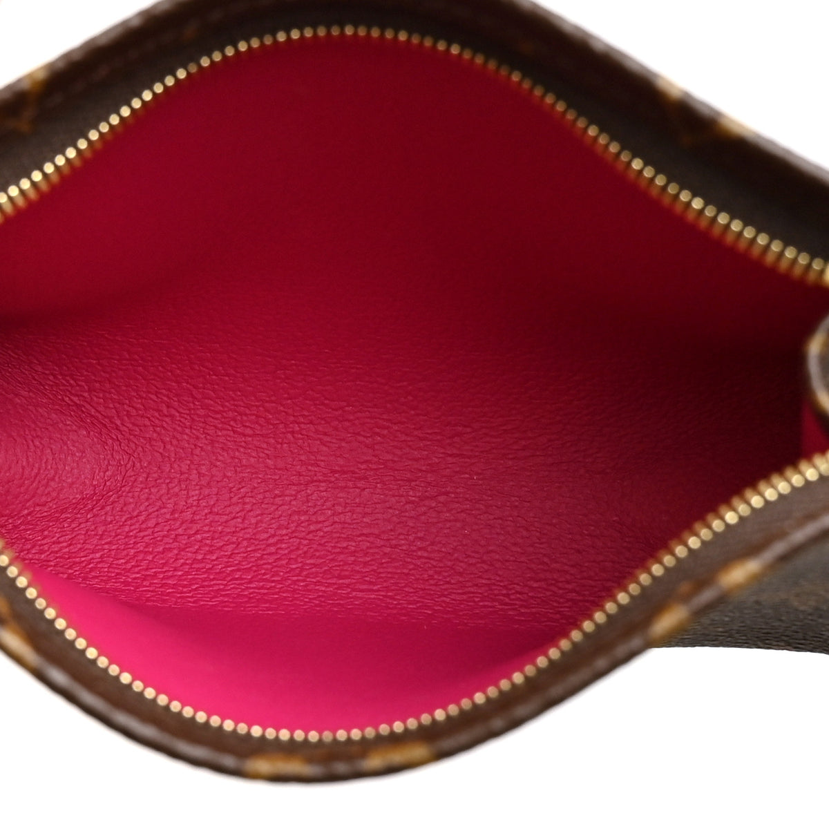 Monogram Toiletry Pouch 15 Fuchsia