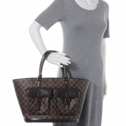 Louis Vuitton Damier Ebene Manosque GM 2 of 8