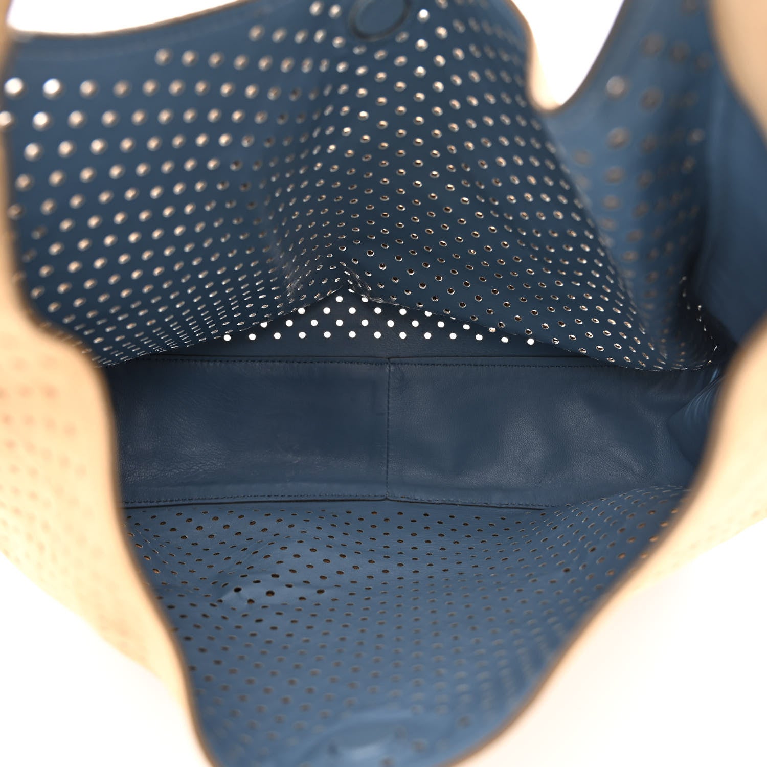 Prada Scamosciato Perforated Suede Hobo Cammello 6 of 15