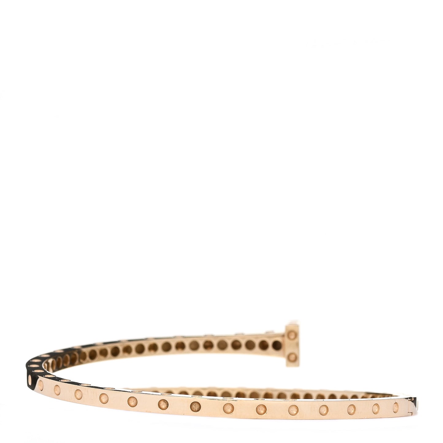 18K Yellow Gold Pois Moi Slim Chiodo Bracelet