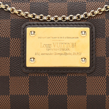 Louis Vuitton Damier Ebene Eva Clutch 9 of 11
