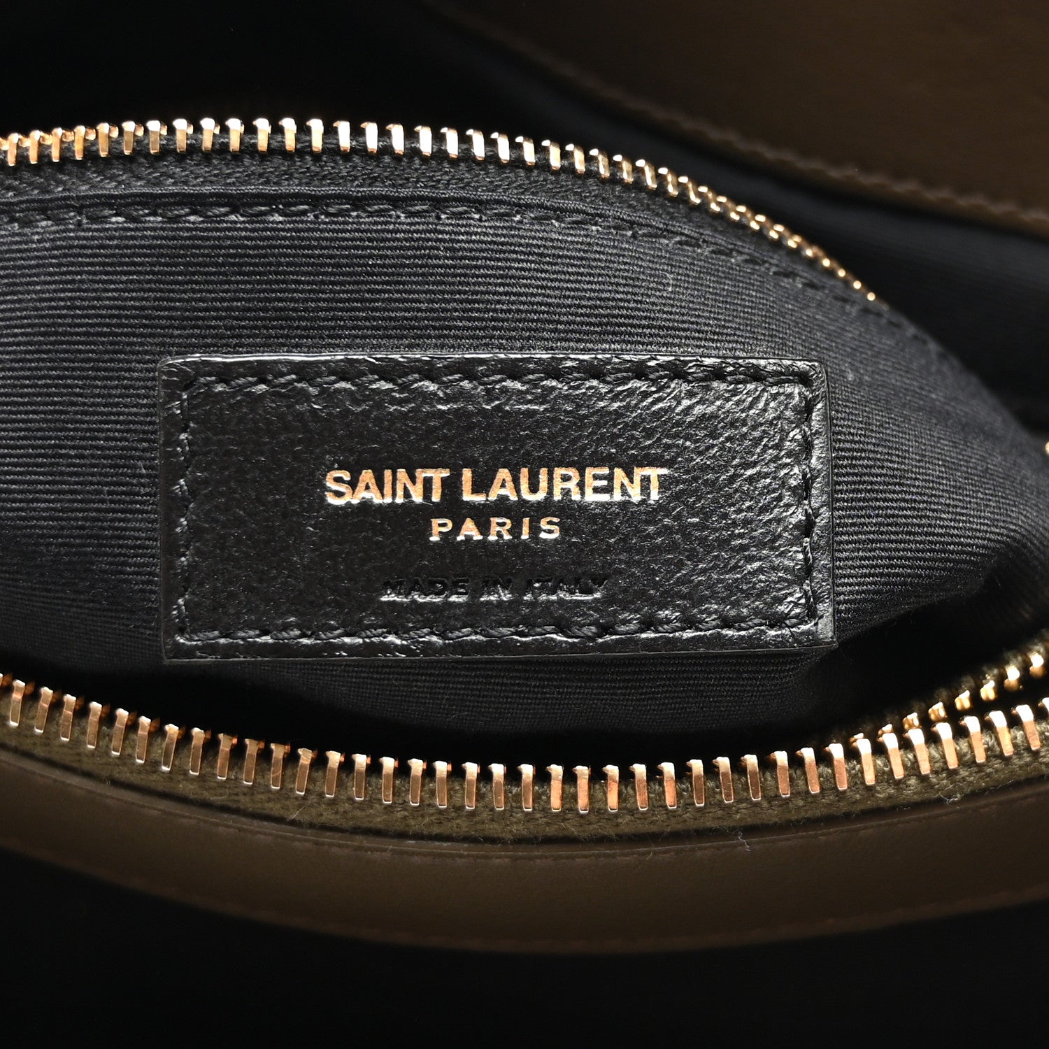 Saint Laurent Suede Y Quilted Monogram Medium Loulou Chain Satchel Seaweed 6 of 10