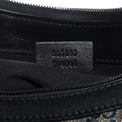 Gucci Crystal Monogram Half Moon Hobo Black 7 of 7