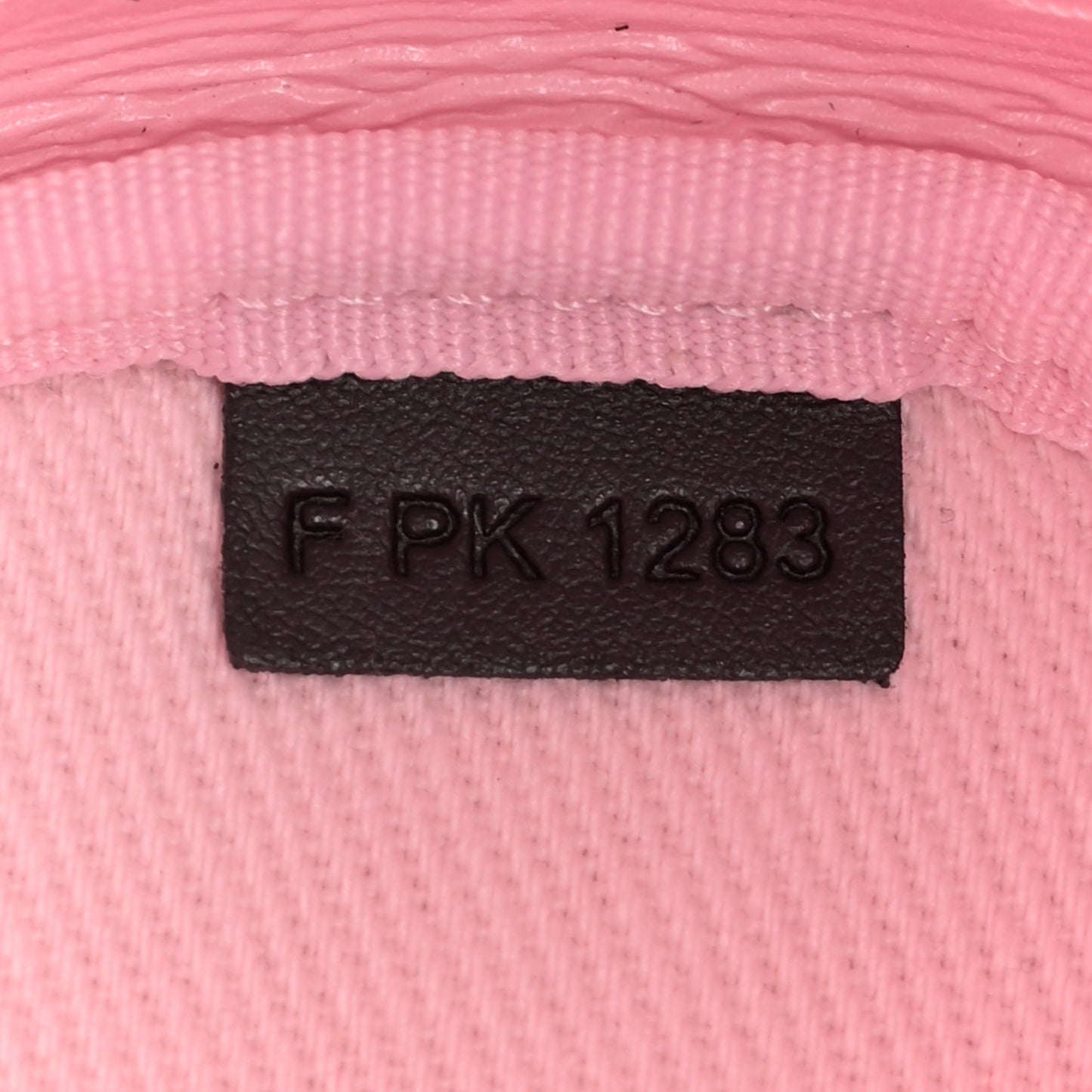 Grained Calfskin The Mini Bucket Bag Fluro Candy Pink