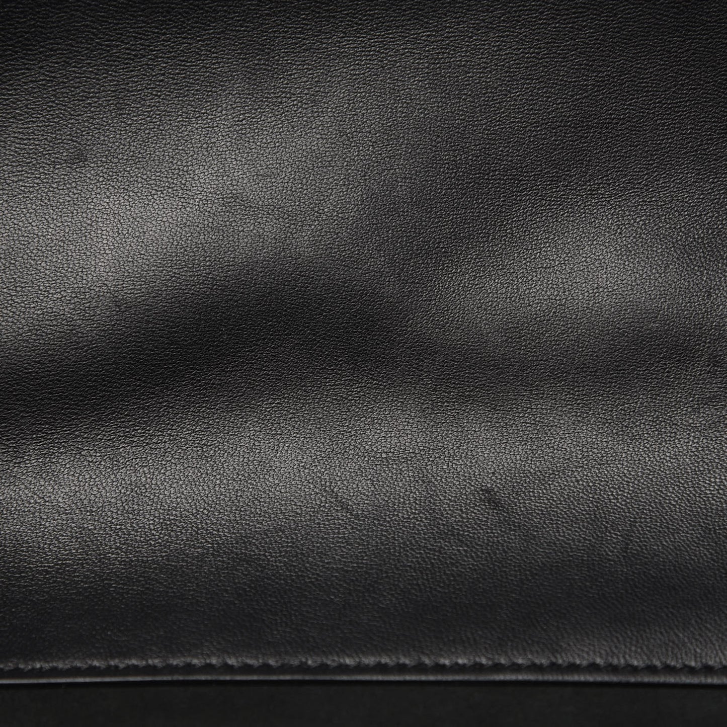 Lambskin Horizontal Cabas Black