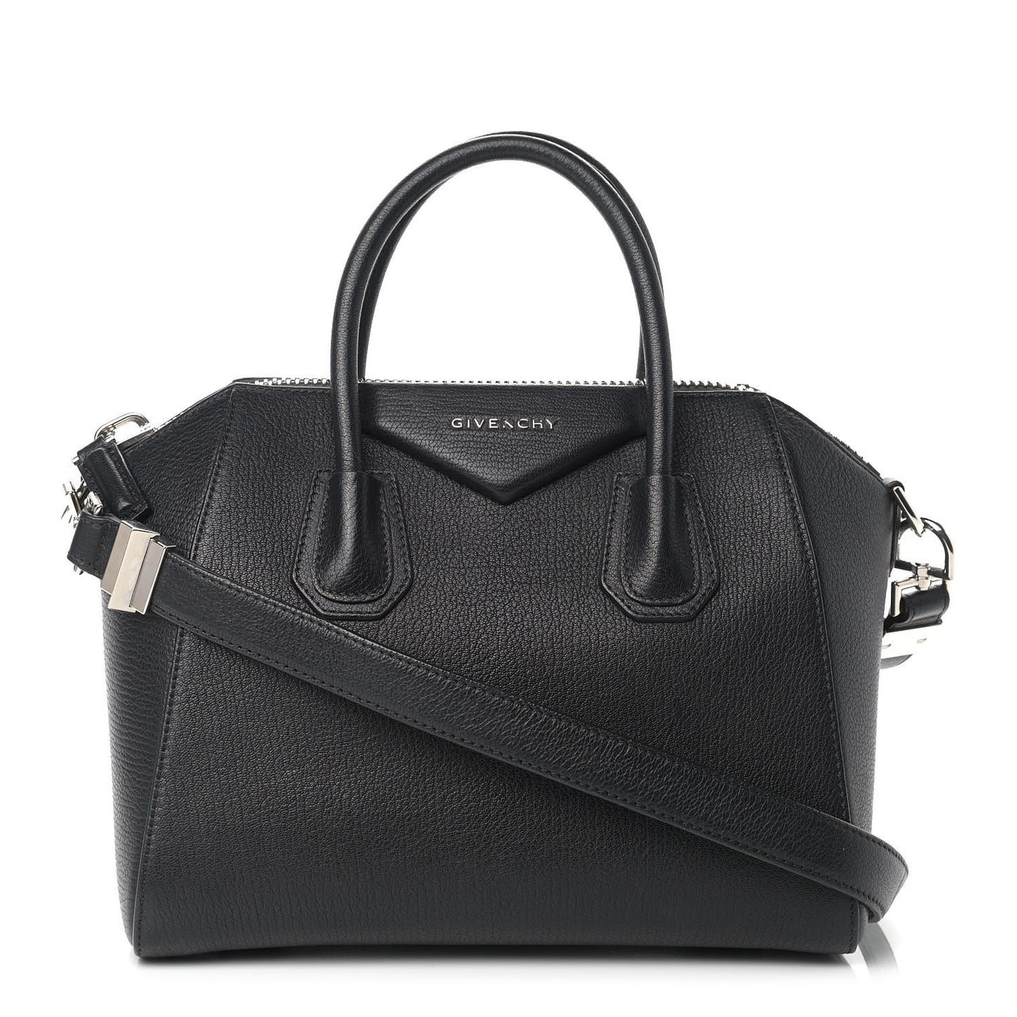Sugar Goatskin Small Antigona Black
