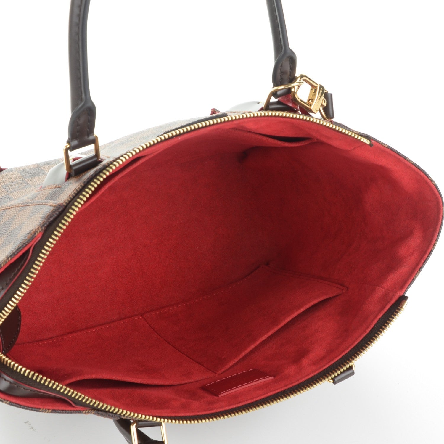 Louis Vuitton Damier Ebene Caissa Tote PM Cherry 5 of 8