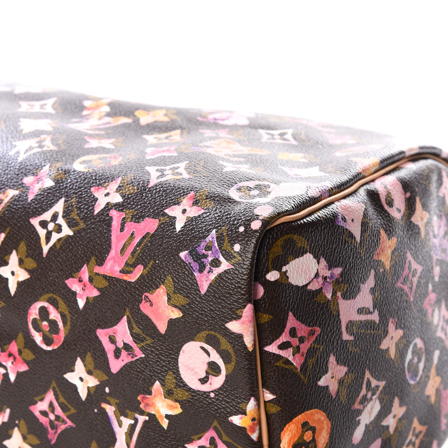 Louis Vuitton Watercolor Aquarelle Speedy 35 Brown 6 of 10