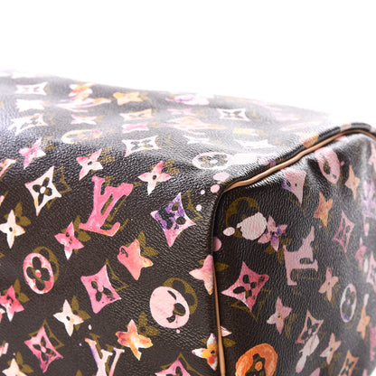Louis Vuitton Watercolor Aquarelle Speedy 35 Brown 6 of 10