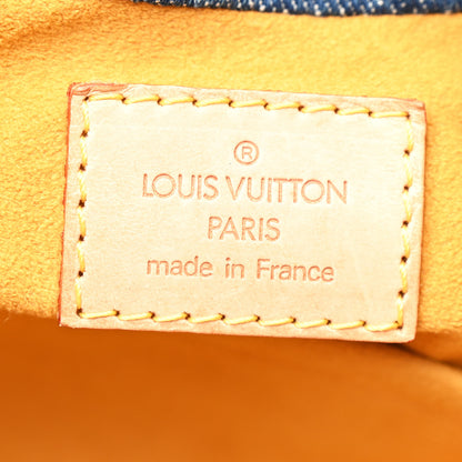 Louis Vuitton Monogram Denim Pleaty Blue 6 of 11