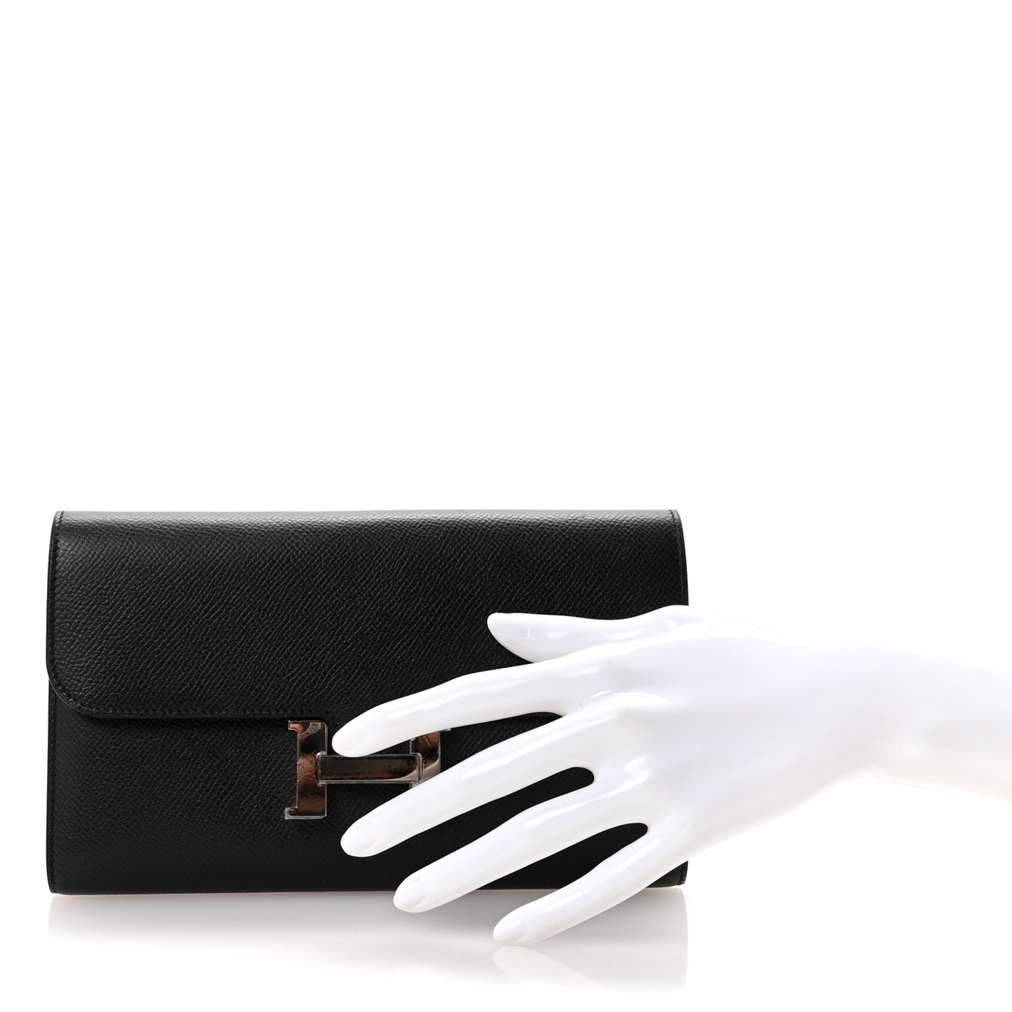 Epsom Constance Long Wallet Black